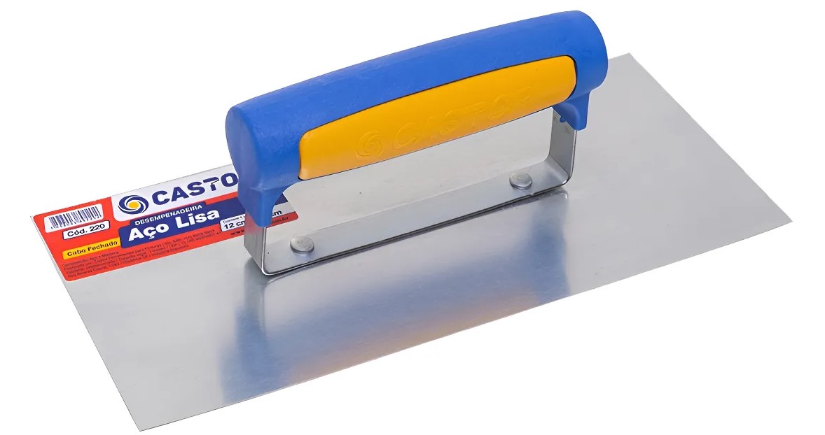 DESEMPENADEIRA ACO CASTOR 12X27 LISA